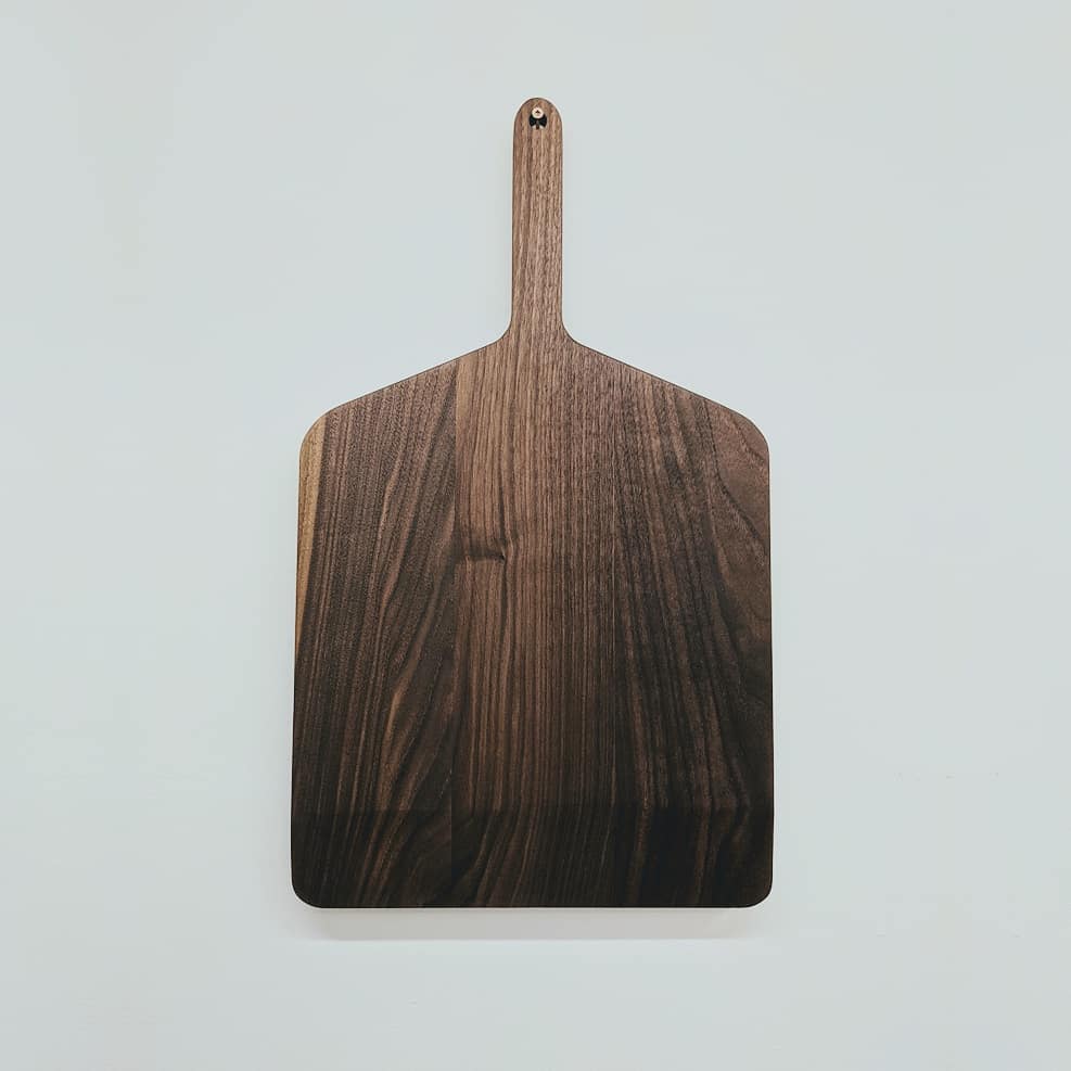 March 2nd, 2021: Another look at our pizza paddle in walnut!